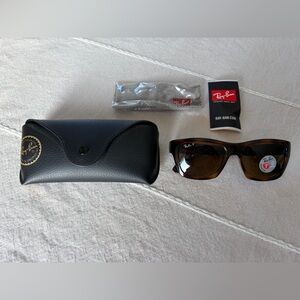 Brand new Polarized Ray-Ban Tortoise Shell Sunglasses